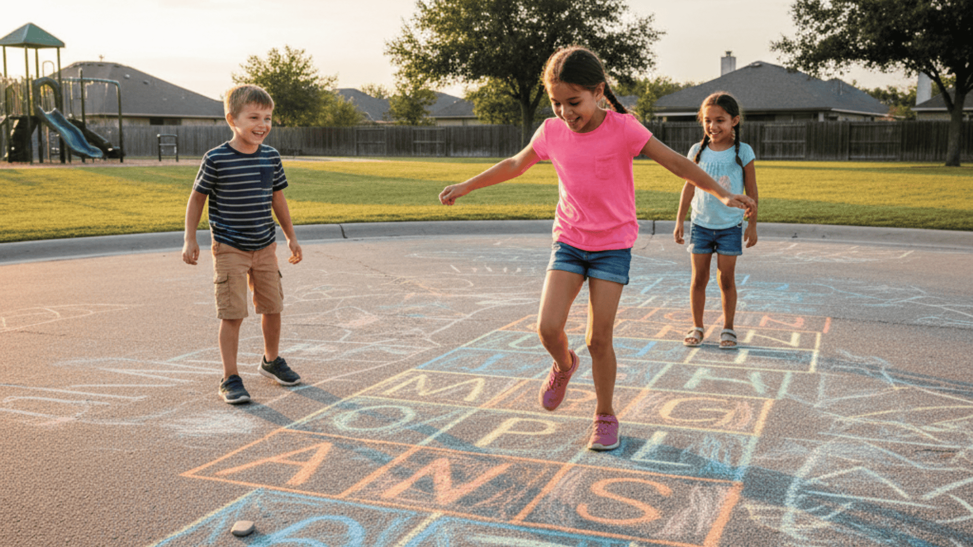 alphabet hopscotch