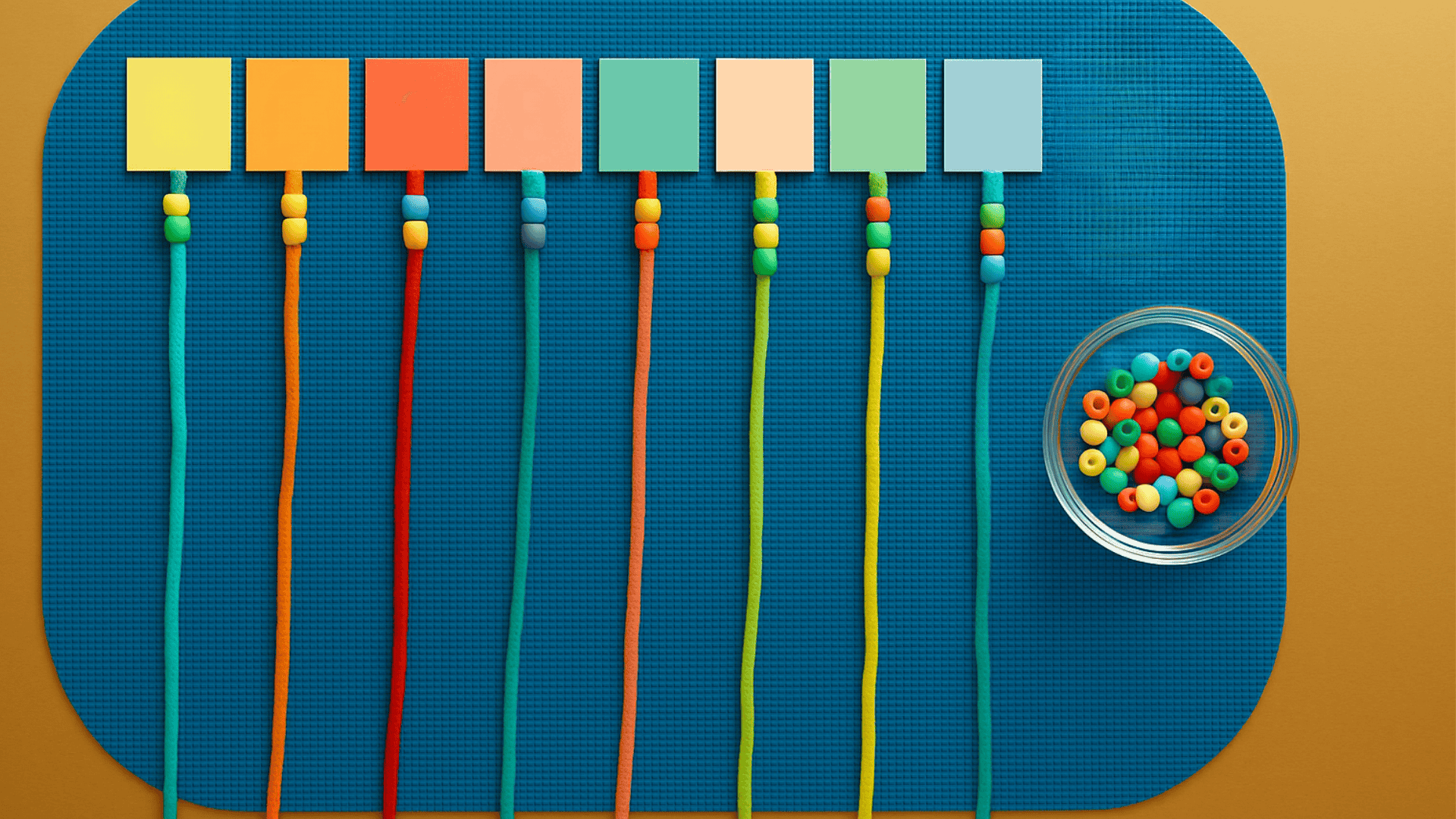 bead stringing and counting math activities for preschoolers