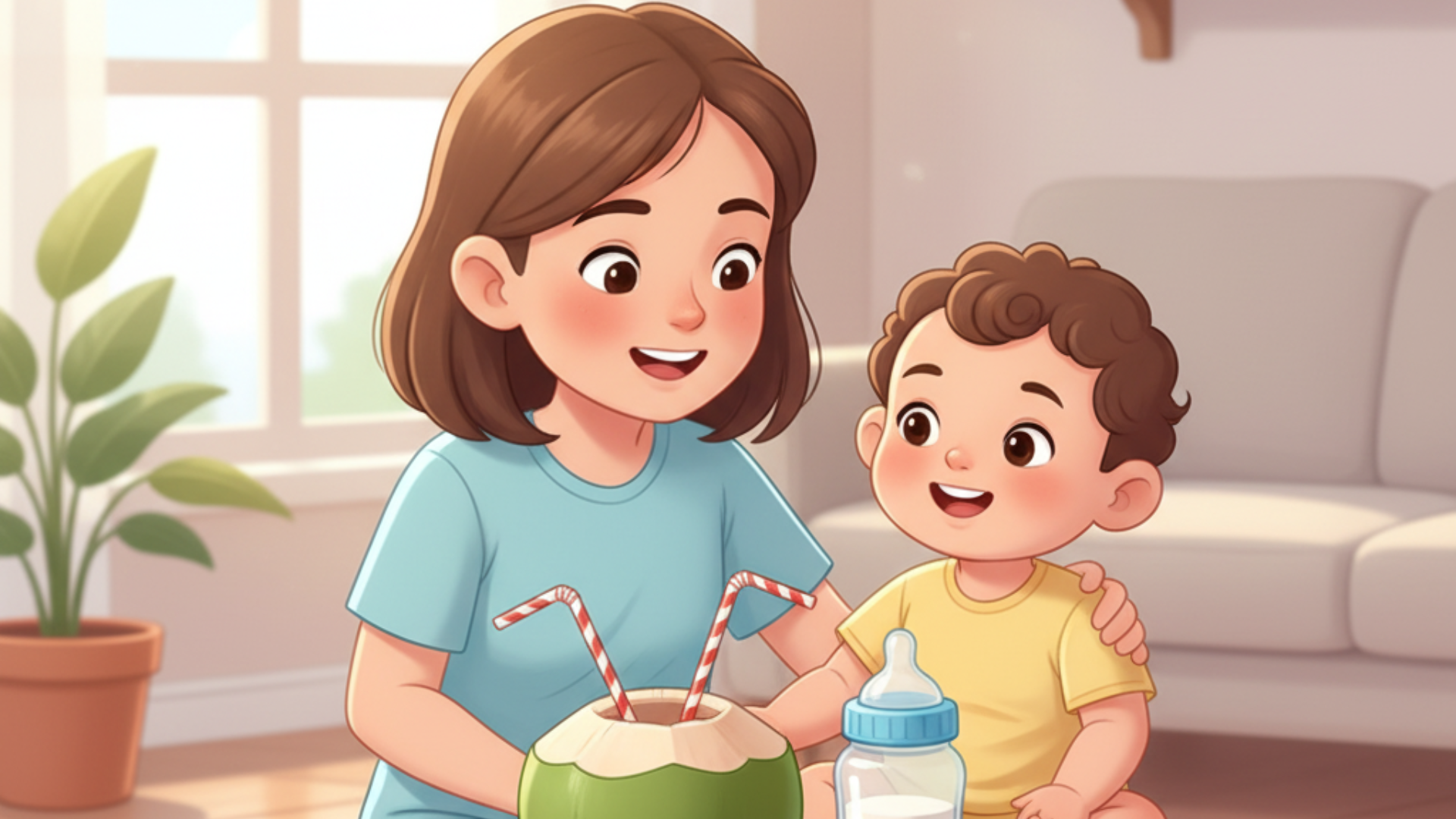 can babies have coconut water