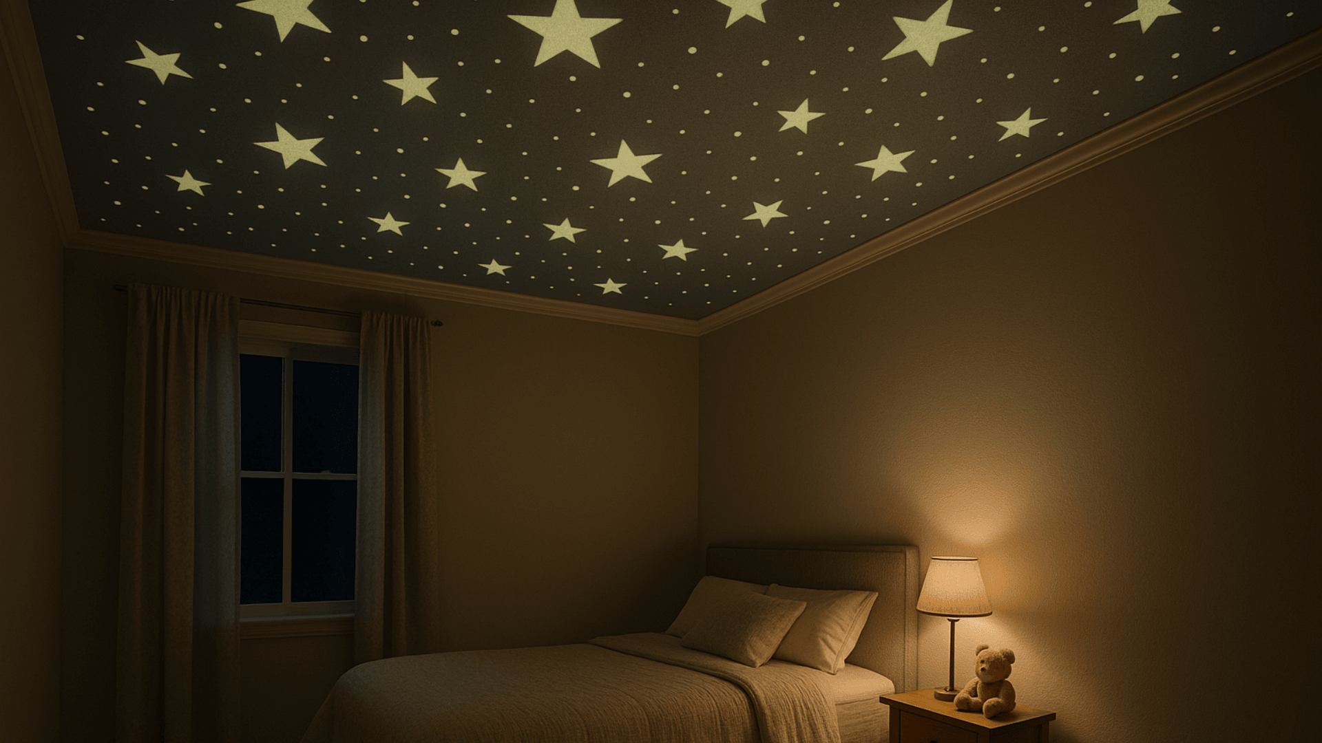 ceiling stars and patterns