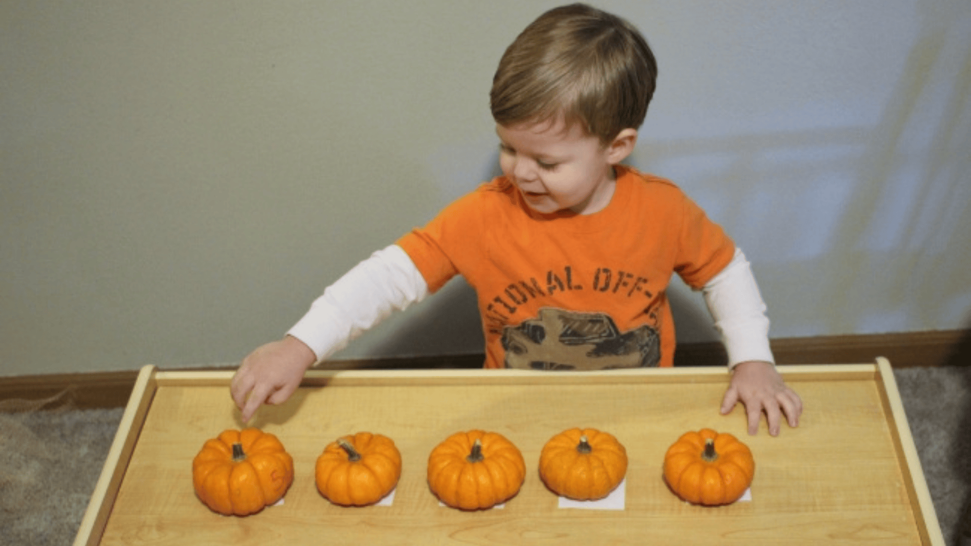 counting pumpkins fall maths activities for preschoolers