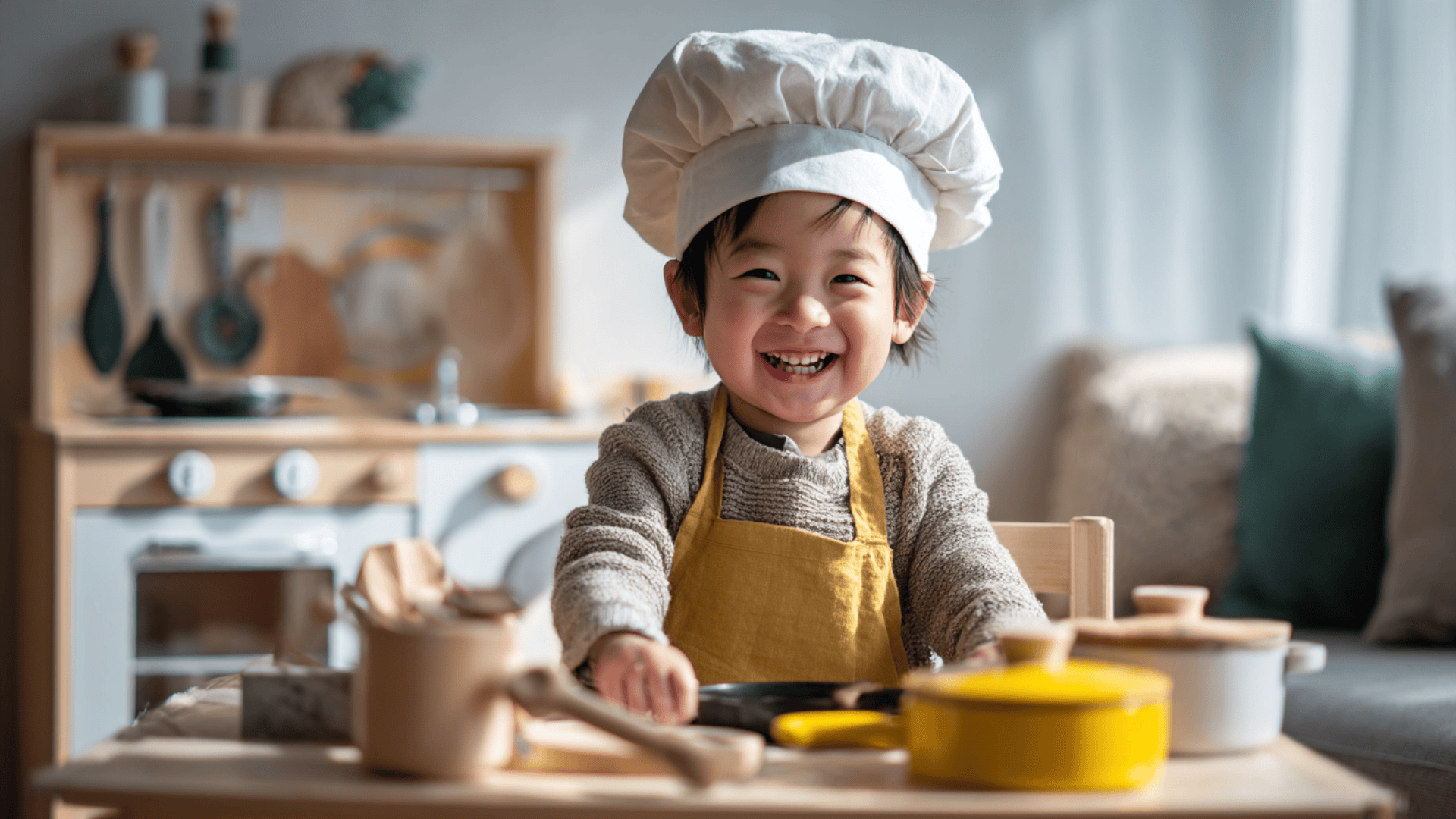 dress up and role play cooking