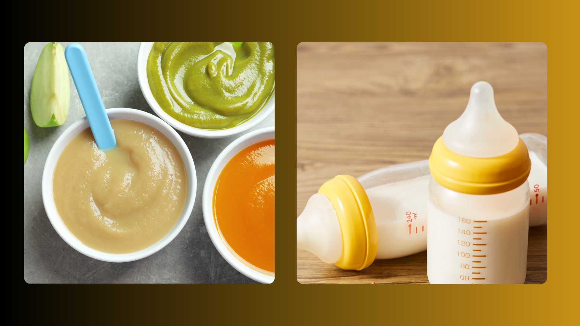 feeding gear for easy travel