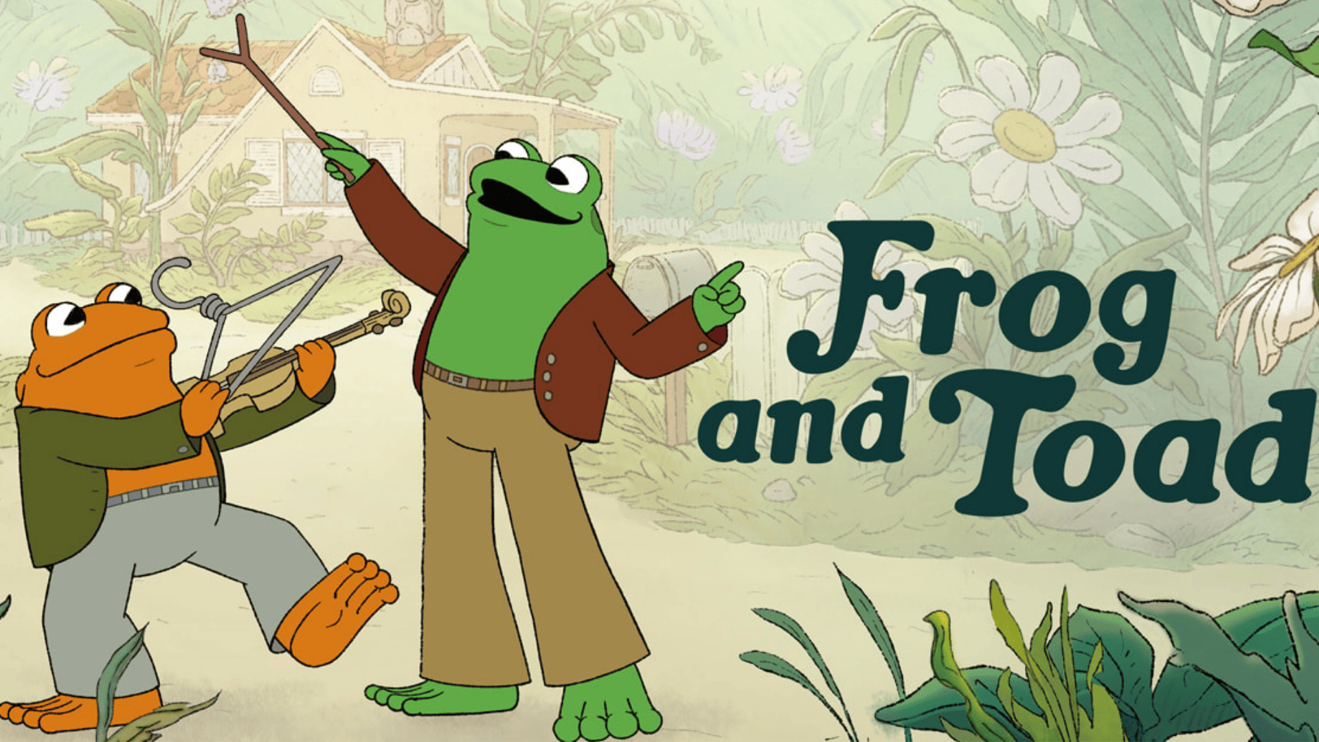frog and toad low stimulation show for toddlers