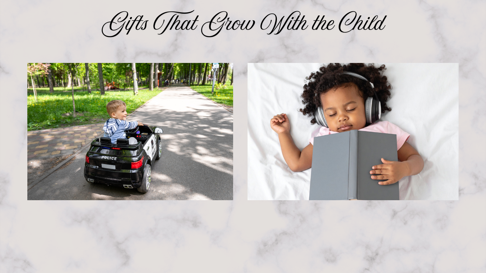 gifts that grow with the child