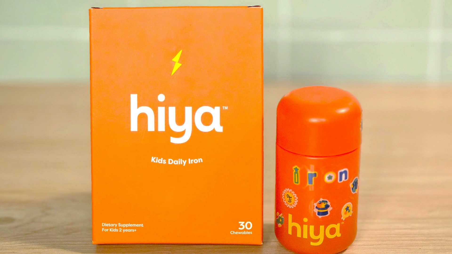 hiya daily iron best iron supplement for kids