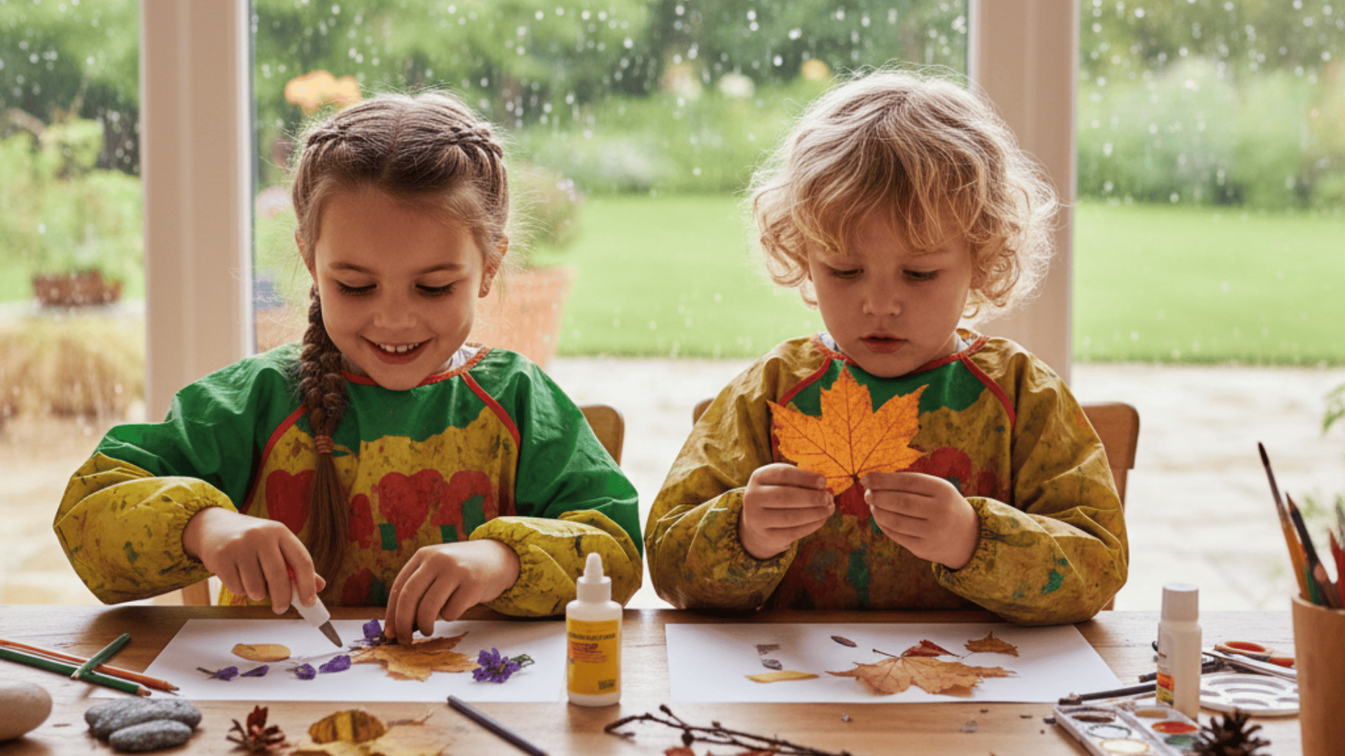 indoor nature activities rainy day ideas