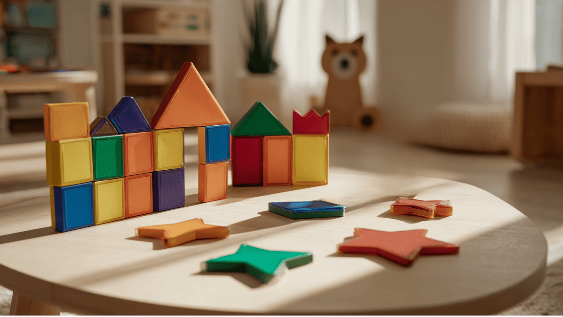 magnetic shape builders math activities for preschoolers