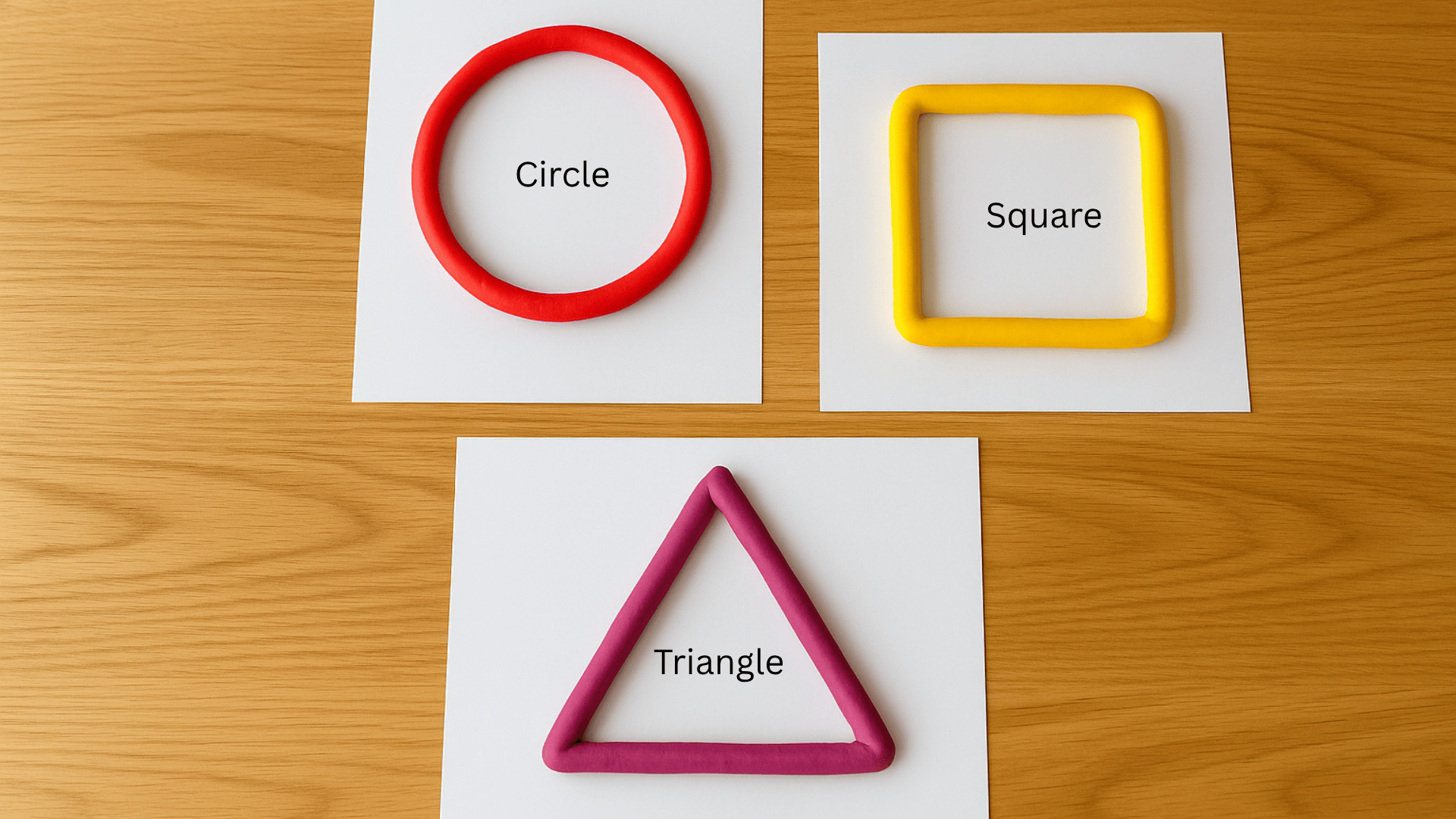 playdough shape mats math activities for preschoolers