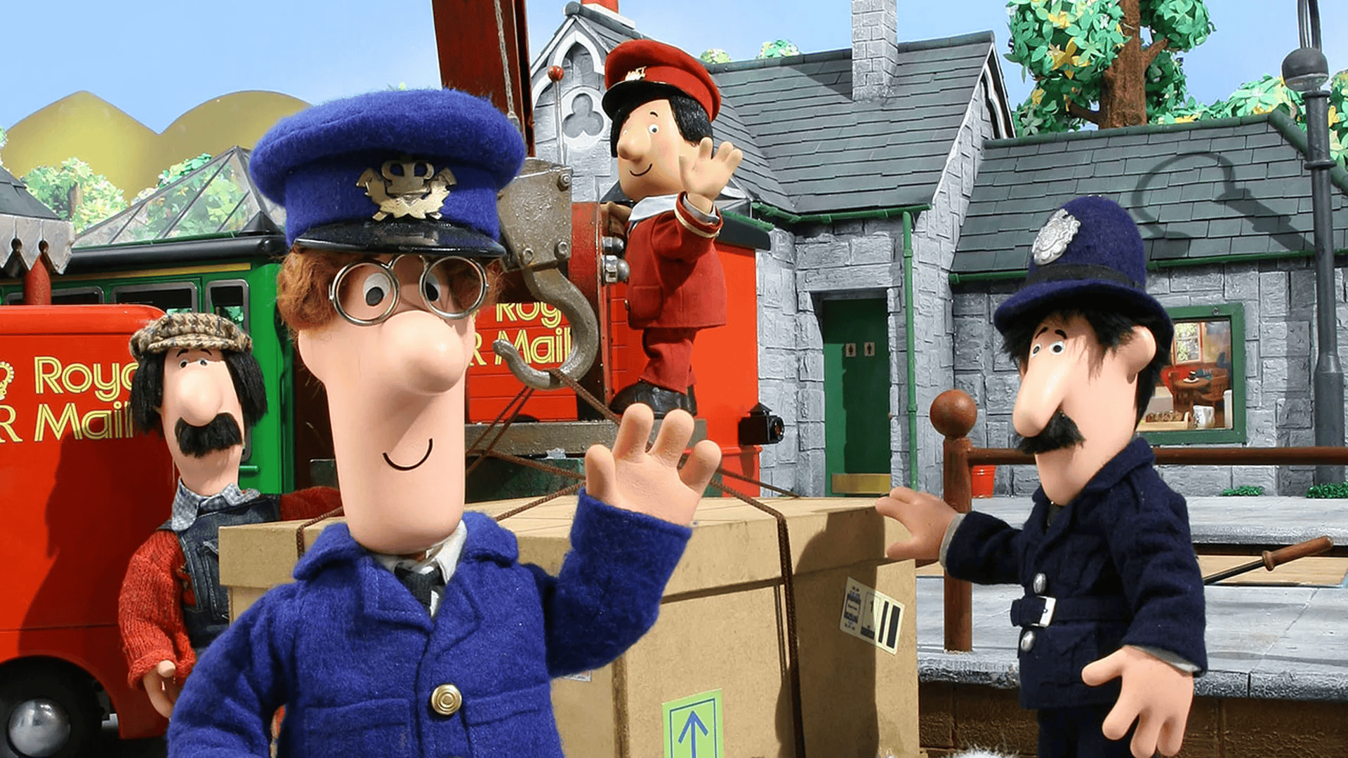 postman pat shows low stimulation show for toddlers