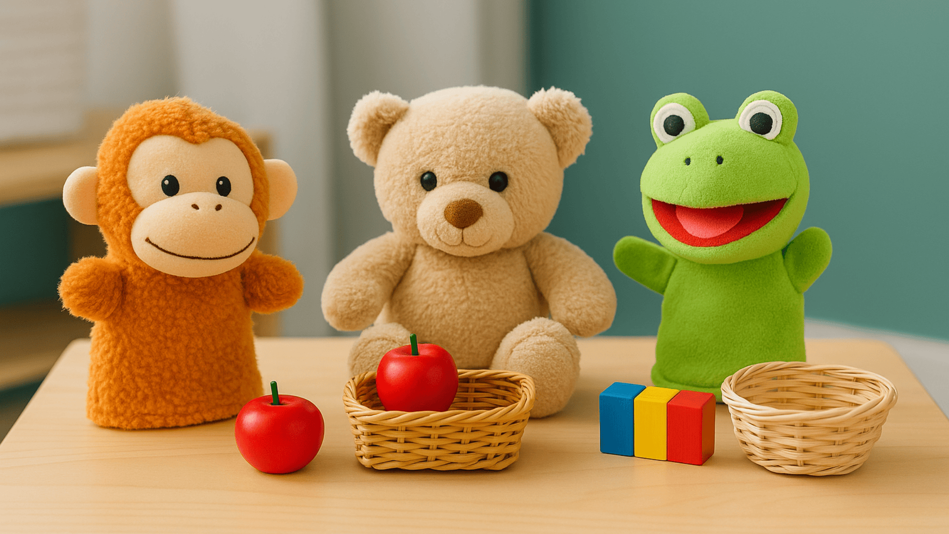 puppet number stories math activities for preschoolers