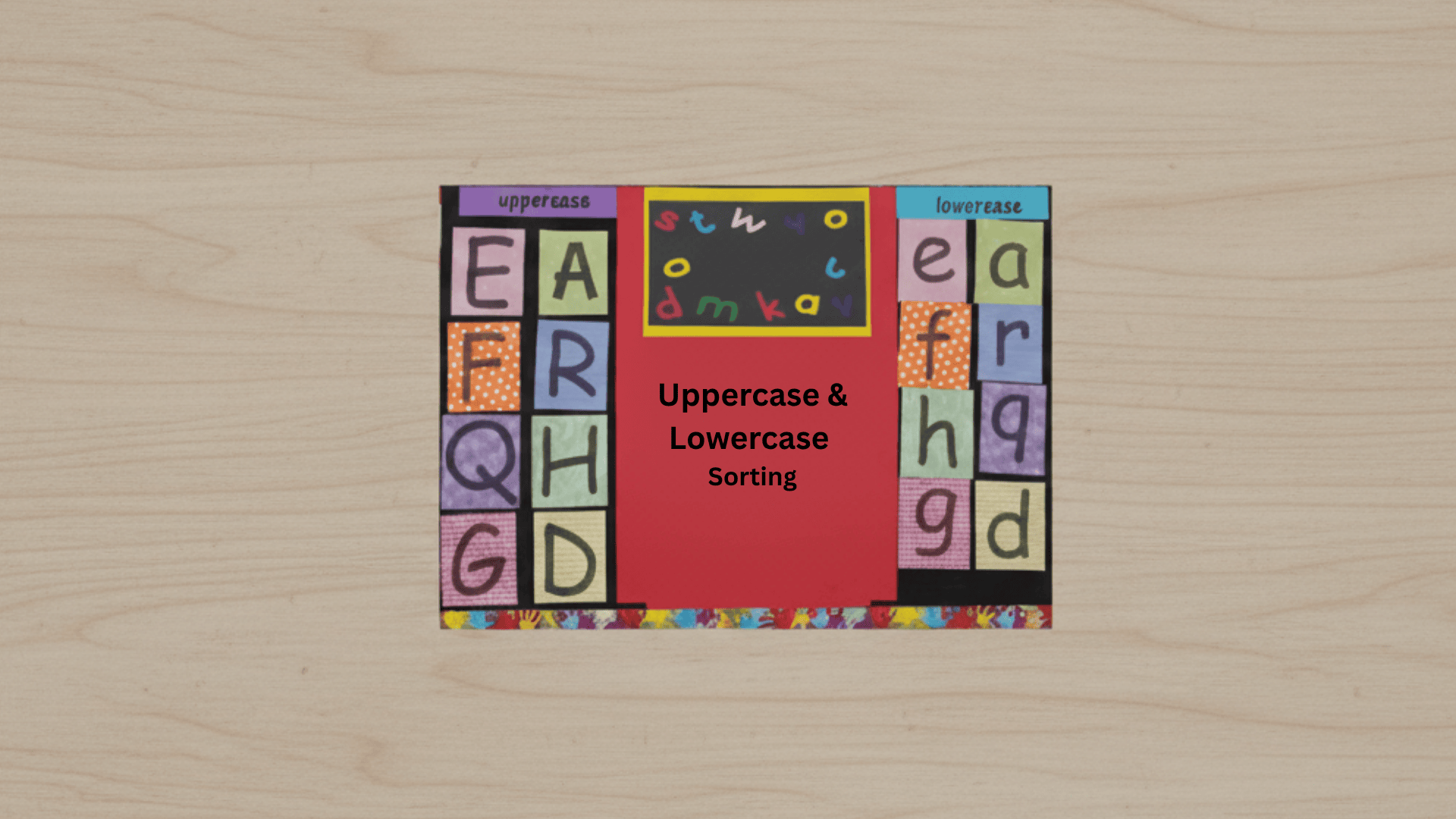 uppercase lowercase sorting