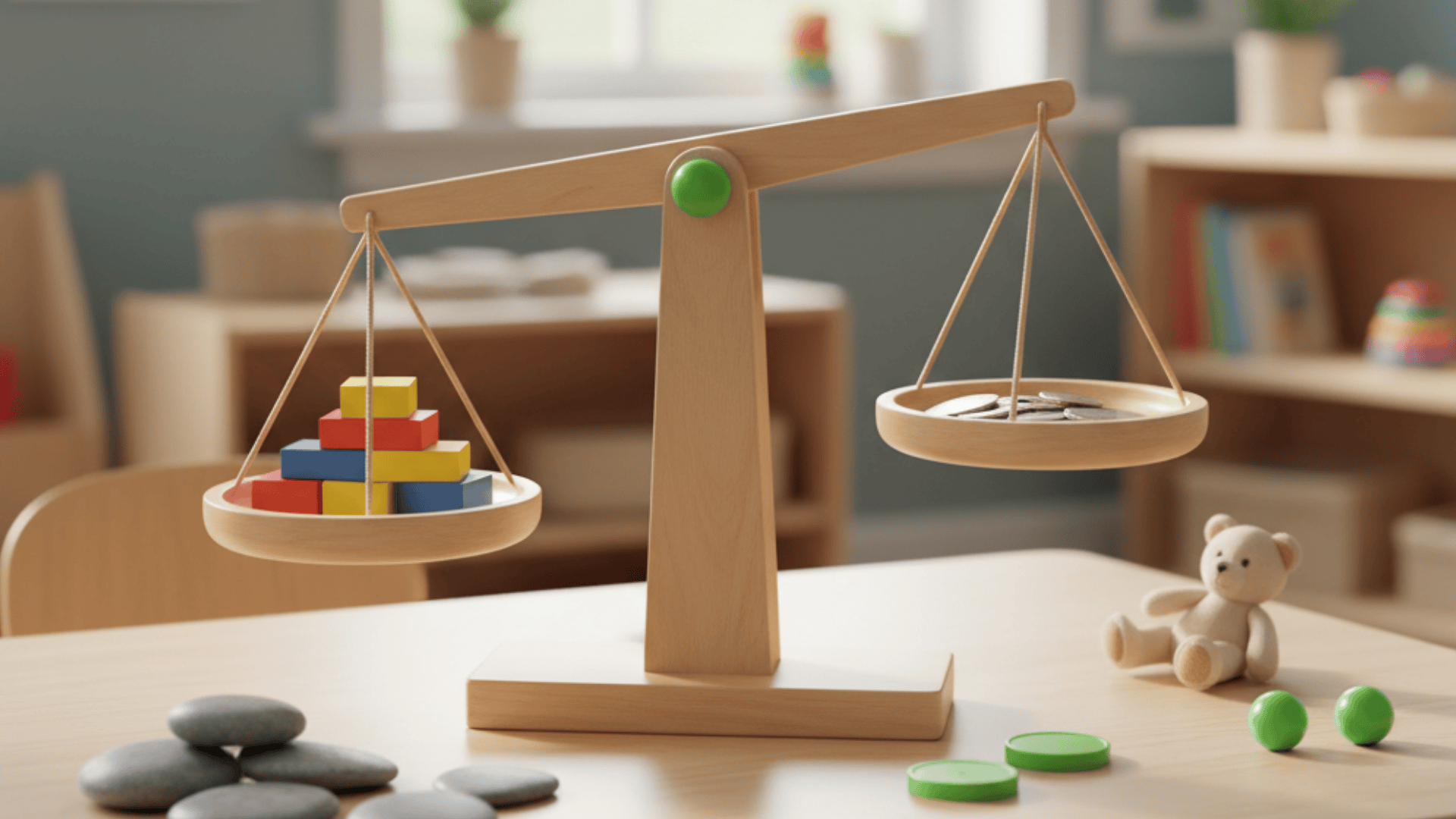 weight balance scale play math activities for preschoolers